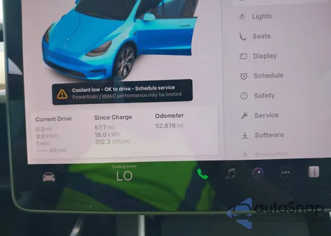 2021 Tesla Model Y Long Range Dual Motor All-Wheel Drive from USA, damaged, VIN 5YJYGDEE1MF083326